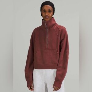 Lululemon Scuba Oversized Funnel Neck Half-Zip size XL/XXL